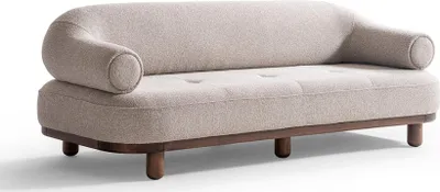 Zdjęcie produktu dla Nowoczesny zestaw wypoczynkowy do salonu Stylowy 4-osobowy zestaw Eleganckie sofy z tapicerką