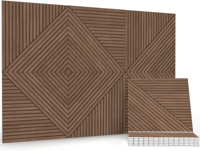 Obrázok produktu pre Obkladové panely a stropné panely. Akustické panely, balenie 6 samolepiacich dekoratívnych panelov na odhlučnenie, zvukovoizolačné obkladové panely pre kancelárie