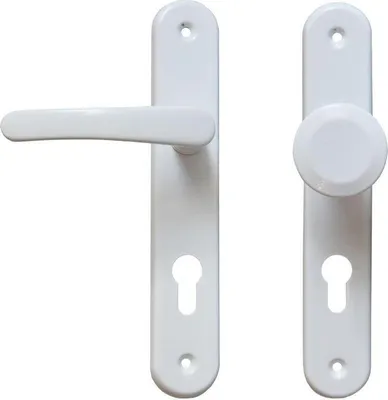 Produktbild von GAMAR 72 WB weißer Drehtürknopf/Griff