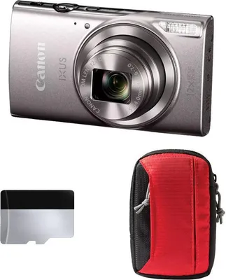 Image de CANON Compact Ixus 285 HS A Silver + Sac + Carte SD 8Go