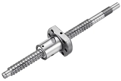 Kugelgewindespindel SFU1204, 12x4 mm, 200 mm, mit Mutter