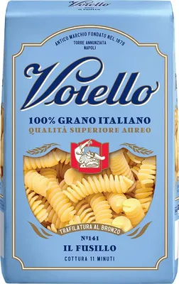Produktbild von 10x Voiello Il Fusillo n°141 Pasta 100% Italienischer Weizen 500g Teigwaren aus Hartweizengrieß Bronze-Zeichnung