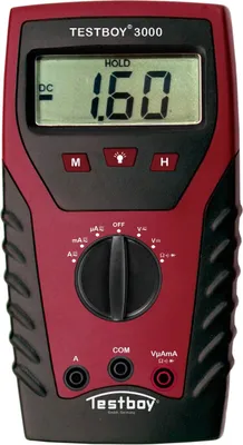 Produktbild von Testboy 77366 Digital-Multimeter 3000 - mit berührungslosem Kabelbruchdetektor