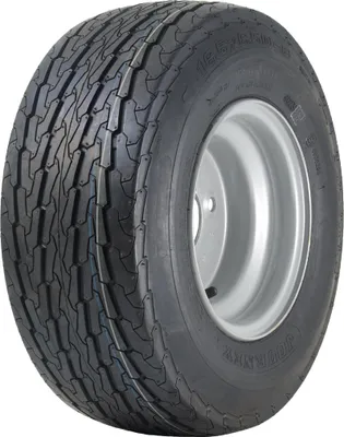 Immagine prodotto di 16.5x6.50-8 Gruppo ruota per rimorchio 100 mm PCD Viaggio omologato su strada 355 kg di carico
