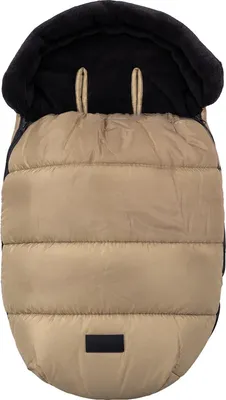 Produktbild von MamaLoes Taupe Fußsack für Autokindersitz/Kinderwagen