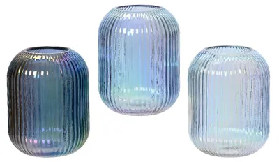 Produktbild von Vase Glas d11.9h15.2 cm a3 Decoris