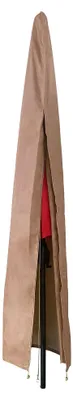 Immagine prodotto di Custodia per Ombrellone da Giardino 3x3m con Zip in Poliestere Marrone