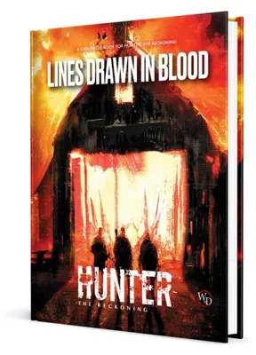 Produktbild von Hunter: The Reckoning 5th Edition RPG-Buch Lines Drawn in Blood Sourcebook *Englische Version*