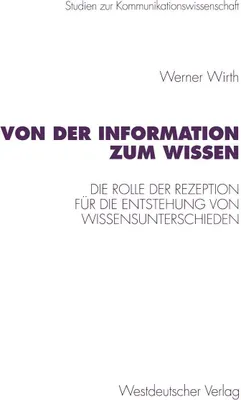 Produktbild von Von der Information zum Wissen