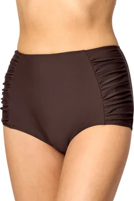 Produktbild von Merry Style Damen Bikinislip MS10-119 Bikinihose Bauch Weg Effekt(Braun (8157), 44)