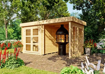 Produktbild von Gartenhaus Enfield I 4,00x2,00 m - inklusive langlebigem EPDM-Dach