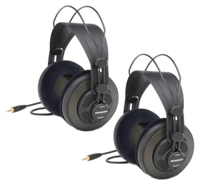Produktbild von Samson SR850P, Kabelgebunden, 10 - 30000 Hz, Kopfhörer, Schwarz