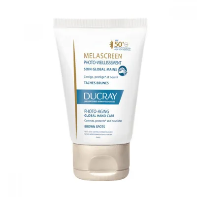 Produktbild von Ducray Melascreen Photo-Aging Global Hand Care SPF50+