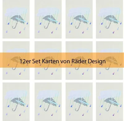 Produktbild von Collagenkarte - Gute Besserung 12er Set