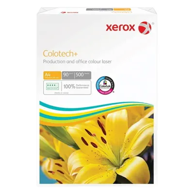 Image de Xerox Colotech+ - très lisse - non couché - 100 microns - High White - A4 (210 x 297 mm) - 90 g/m² - 500 feuilles papier numérique