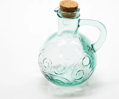 Produktbild von Ecogreen Flasche 400ml mit Kork Verschluss & Henkel Decor