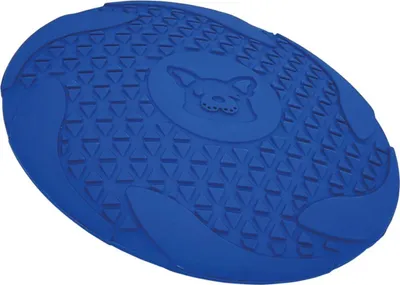 Produktbild von Nobby Hundespielzeug Vollgummi Frisbee blau