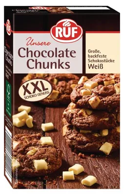 Produktbild von RUF Chocolate Chunks Weiß