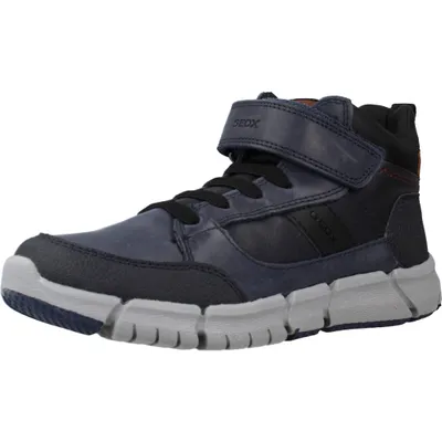 Produktbild von Geox Flexyper B Kinderschuhe Burschen Stiefel Wasserdicht Stiefel Blau Freizeit, Schuhgröße:33 EU