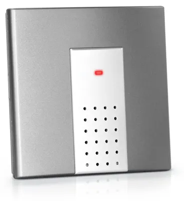 Obrázek produktu pro HEIDEMANN Funkempfänger HX Square - Erweiterbare Klingel - Batteriebetrieben - Funk Klingel Empfänger - HX Türklingel - anthrazit