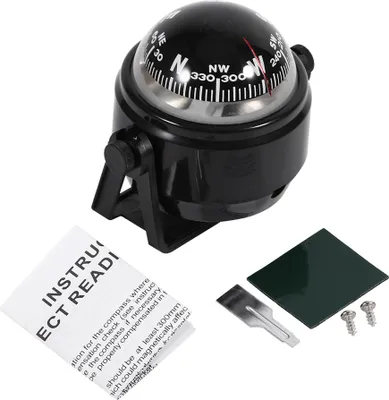 Obrázek produktu pro Víceúčelový držák Sea Marine Mount Compass Voyager Outside Boat Caravan Truck Black