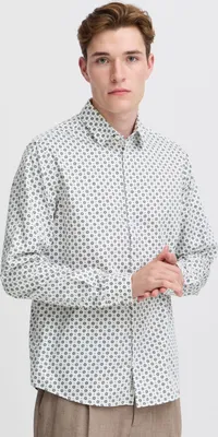 Produktbild von CASUAL FRIDAY CFAnton Herren Hemd Businesshemd Herrenhemd mit Knopfleiste Kentkragen 100% Baumwolle Regular fit