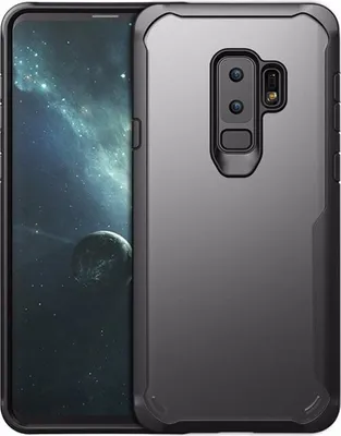 Produktbild von Handytasche für Samsung Galaxy S9 Full Panzer Case Schutz Hülle Cover Schwarz