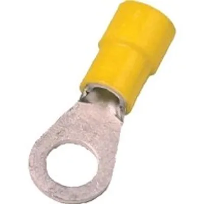 Produktbild von Intercable ICIQ66 Quetschkabelschuh DIN46237 4-6qmm M6 gelb