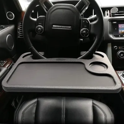 Immagine prodotto di Scrivania al volante, vassoio per computer, cibo, snack, pranzo, bevande, laptop, tavolo da pranzo