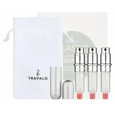 Produktbild von Travalo Classic HD Geschenkset Silber