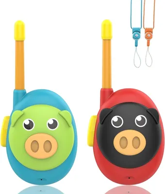 Image de Radio récepteur-émetteur pour enfants, radio PMR, facile à utiliser, talkie-walkie pour garçons et filles, de 3 à 12 ans, jouet, cadeau, talkie-walkie