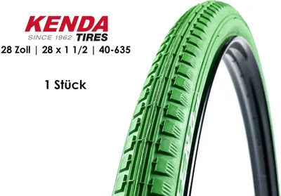 Produktbild von 28 Zoll KENDA Fahrrad Reifen 40-635 Holland City 28 x 1 1/2 Grün