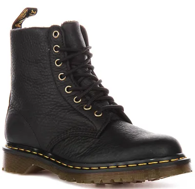 Produktbild von Dr. Martens 1460 Pascal Stiefel mit warmem Futter in Schwarz – Größe 6 UK – 39 EU – 7 M US / Schwarz