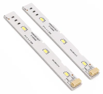 LED-Kühlschranklampe 2er-Set, flimmerfrei, CRI >90, 13 cm