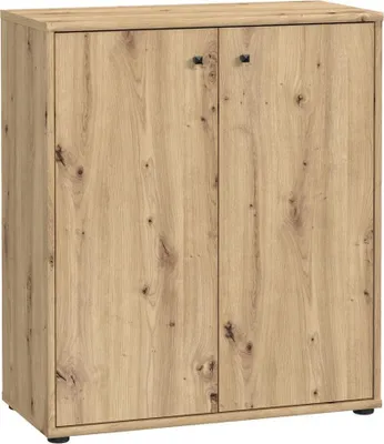 Produktbild von Kommode Beistellschrank Standschrank Anrichte Schrank Holzschrank "Tembi VII" Artisan Eiche