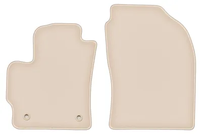 Produktbild von DURBAN Beige Velours-Fußmatten vorne für Toyota Corolla E21 Kombi/Limousine (2019-)
