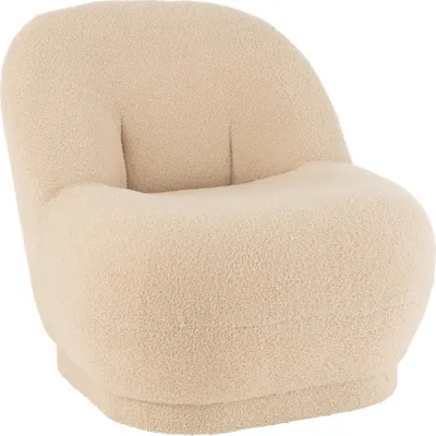 Produktbild von Weicher Sessel aus Samt mit Bouclé-Effekt