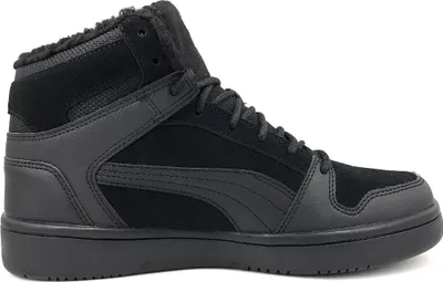 Imagen del producto de Zapatos Puma Rebound para hombre, botas de cordones, color negro, estilo casual