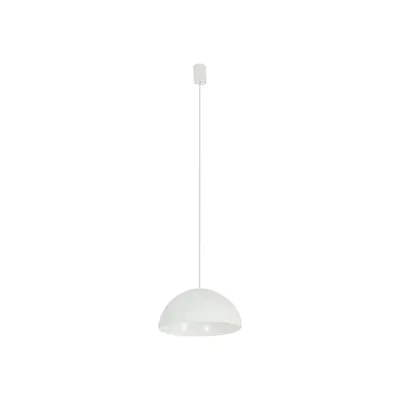 Produktbild von Hängelampe Metall GX53 rund D: 33 cm H: max. 125 cm Weiß Vintage Design Pendelleuchte