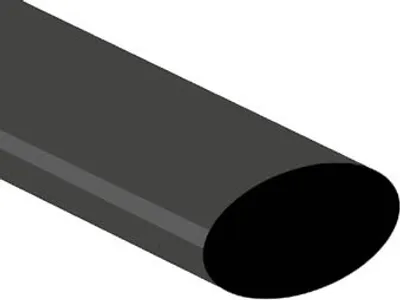 Obrázok produktu pre Zmršťovacia bužírka 25,4 mm - čierna - 25 ks