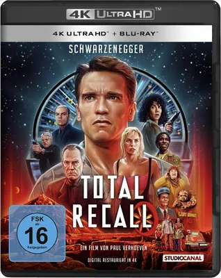 Obrázok produktu pre PLAION 1078043, Film, Blu-ray, Nemčina, Angličtina, Francúzština, 113 min, TOTAL RECALL, Sci-fi