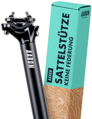 Produktbild von AARON Post Sattelstütze Ø 30,9 mm 350 mm Schwarz Aluminium
