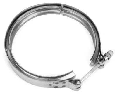 Productafbeelding van V-band Klem Roestvrij Staal 140-150mm - Uitlaat Klem - Turbo Klem - V-band Flens - Schokbestendig - Innovatief Ontwerp - Uitlaatklem