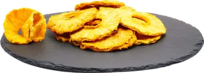 Produktbild von Ananasringe (getrocknet, natur) 100g | Trockenfrüchte | Ananas Pur | Trockenobst