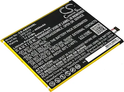 Image de TECHTEK Batterie compatible avec [Amazon] Kindle Fire 8 7 Generation, Kindle Fire 8.7, Kindle Fire HD8 8TH, L5S83A, SX0340T, SX034QT remplace 26S1014