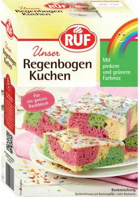 Produktbild von Ruf Regenbogenkuchen (840g Packung)