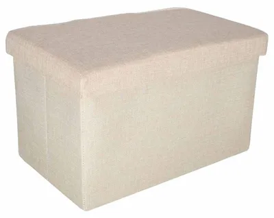 Productafbeelding van Opklapbare opbergkist voor onder de zitting, 50x31x31 cm, beige