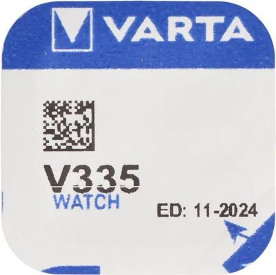 Produktbild von 335, Varta V335, SR512SW Knopfzelle für Uhren etc.