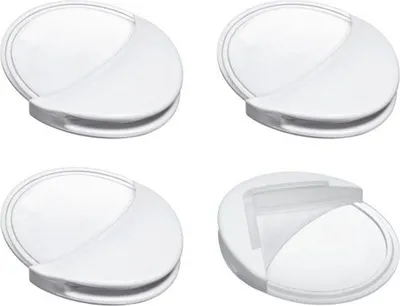 Obrázek produktu pro ochrana rohů, sada 4 ks, ochrana rohů, ochrana proti nárazu, dětská pojistka, dětská pojistka, bílá / průhledná, 82010