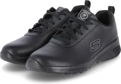 Productafbeelding van Skechers 108010EC - Dames sneakers - Zwart, maat: 39 EU